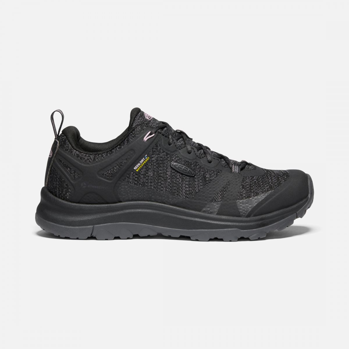 KEEN Women's Terradora II Waterproof Hiking Shoe Black/Magnet - 1022345