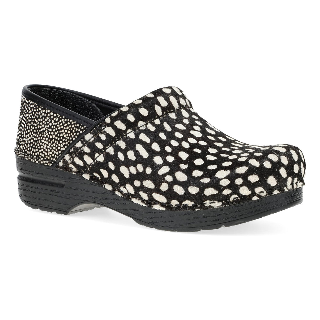 Dansko Women's Professional Clog Spotted Haircalf - 106860202