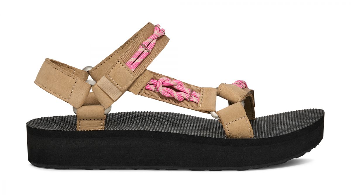 Teva Women's Midform Universal Knotted Sandal Tan - 1173910-TAN