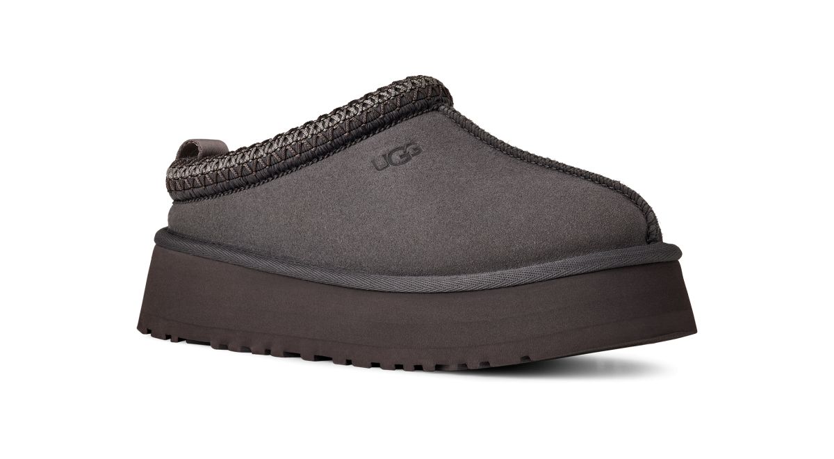 UGG Women's Tazz II Platform Slipper Obsidian - 1174471-OBS