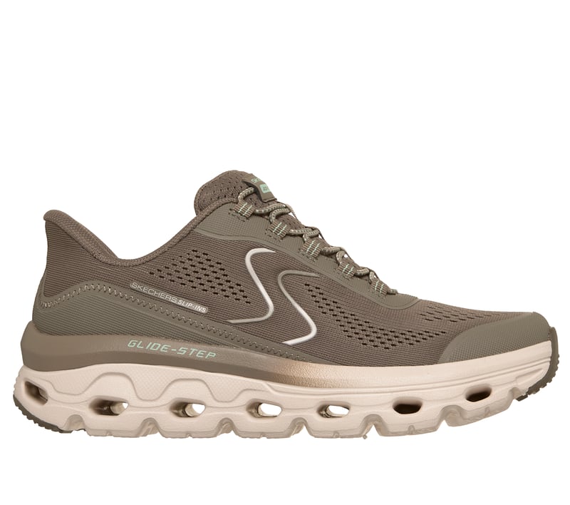 Skechers Women's Glide-Step Sole Slip-In Brown - 180272-BRN