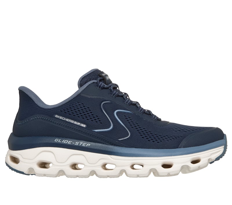 Skechers Women's Slip-Ins: Glide-Step Sole Hands Free Shoe - 180272-NVY