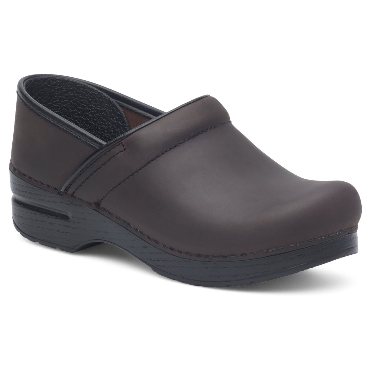 Dansko Men's Professional Clog Antique Brown/Black - 206780202-MENS