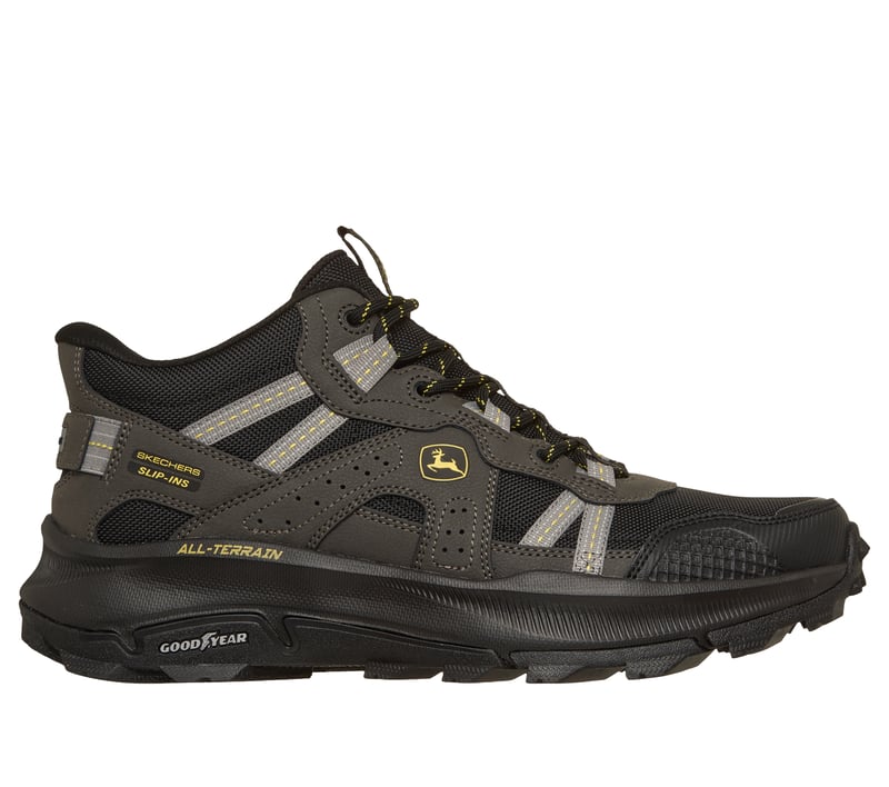 Skechers x John Deere Men's Equalizer 5.0 Trail - Row Crop Mid Slip-in Shoe Black - 256212-BBK