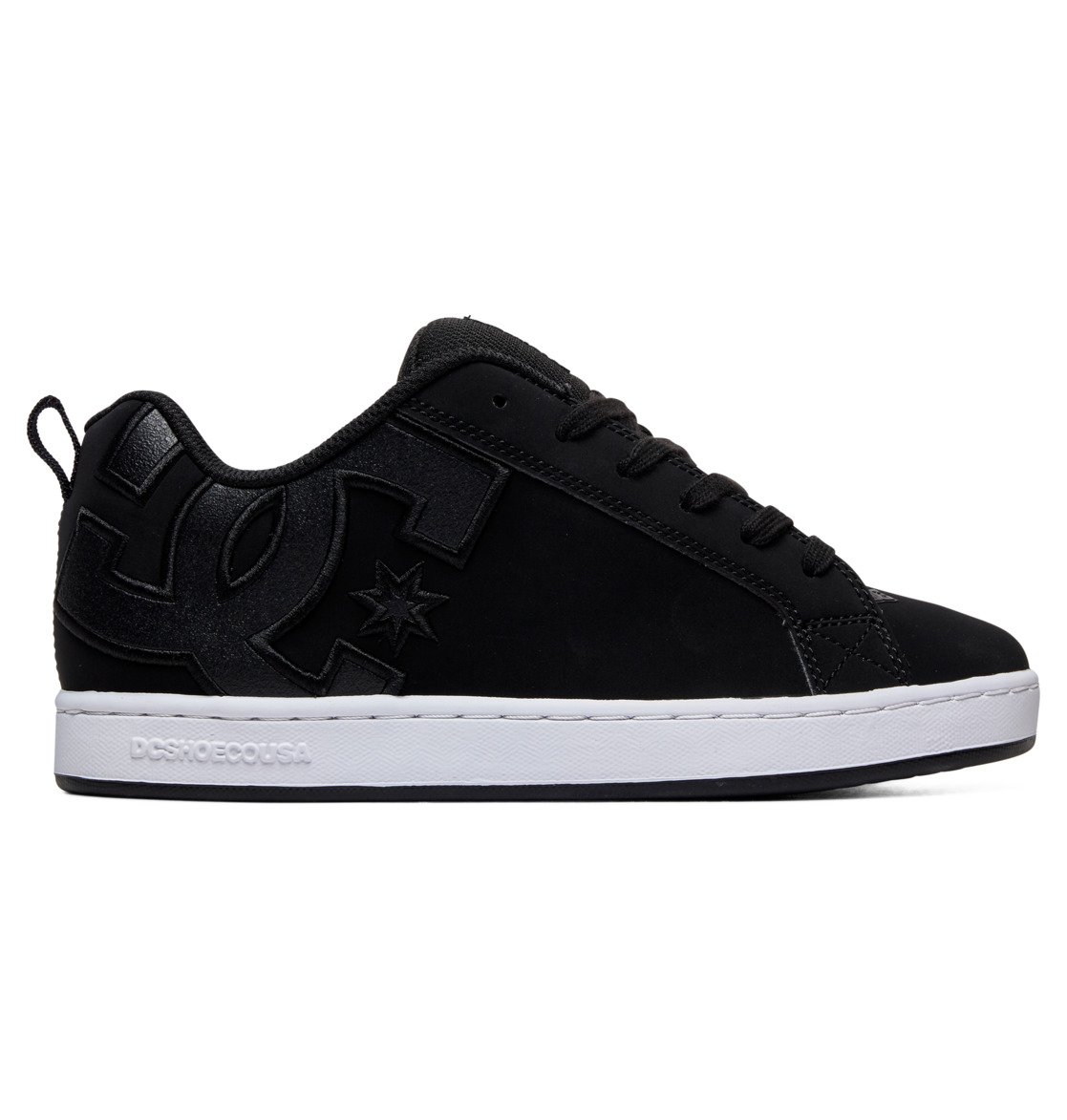 DC Shoes Women's Court Graffik Shoes Black/White - 300678-BKW