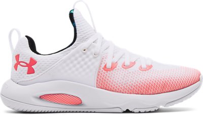 Under Armour Women's HOVR Rise 3 Cross Trainer White/White/Brilliance - 3024698-100