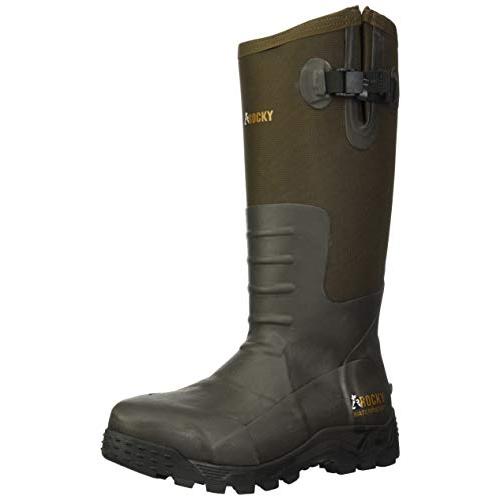 Rocky Men's Sport Pro Pull-on Rubber Snake Boot Knee High