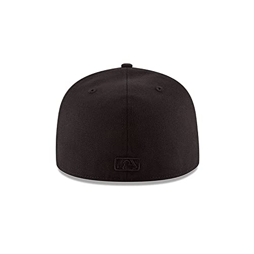 New Era MLB Black on Black 59FIFTY Fitted Cap