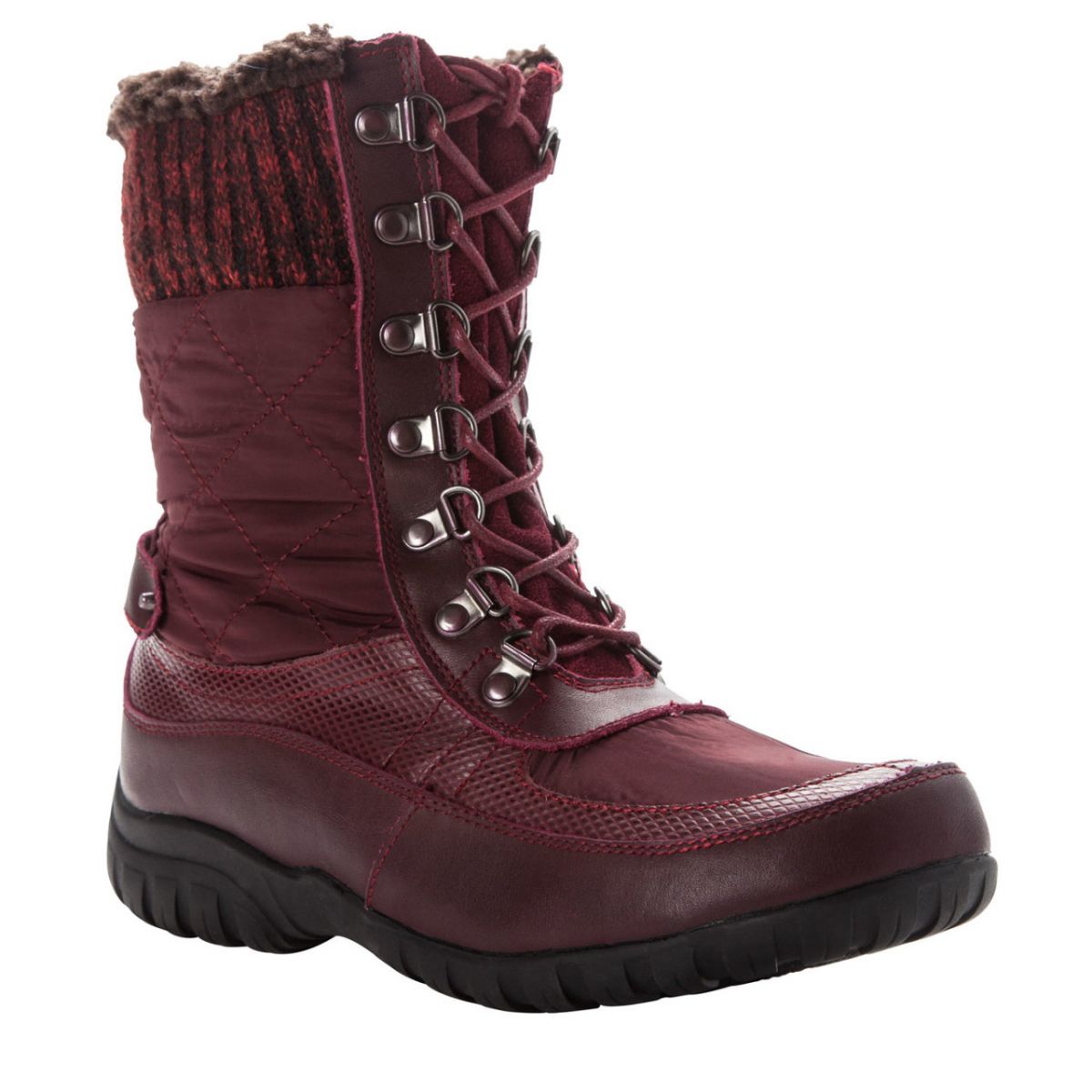 Propet Women's Delaney Frost Snow Boot Bordo - WFV032SBDO