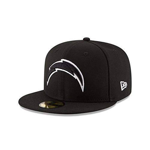 New Era Adult Men NFL Black with White 59FIFTY