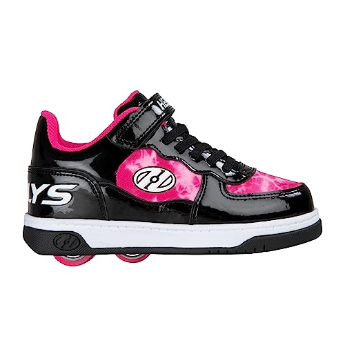 Heelys Girls Sneaker, Black, 4 Big
