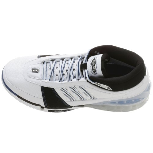 adidas Men's KG Bounce Basketball Shoe,Runwht/Blk/Loneblue,14 M