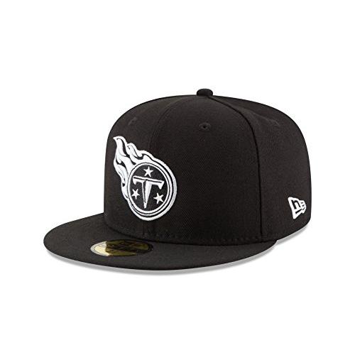 New Era Adult Men NFL Black with White 59FIFTY