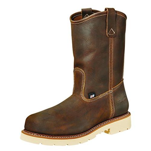 Thorogood Men's American Heritage 11" Wellinton Round Toe, MAXwear 90 Safety Toe Boot