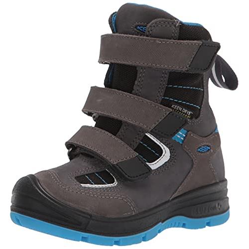 KEEN Unisex-Child Redwood Winter Mid Height Leather Waterproof Snow Boot