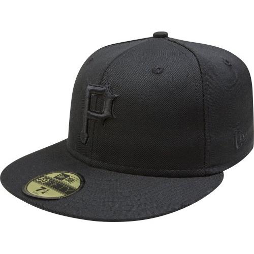 New Era MLB Black on Black 59FIFTY Fitted Cap
