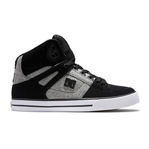 DC Shoes Men's Pure High-Top Shoes Black/Battleship/Armor - ADYS400043-KBA