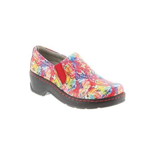KLOGS Women's Naples Aviary Patent Leather Clog - 00130010399
