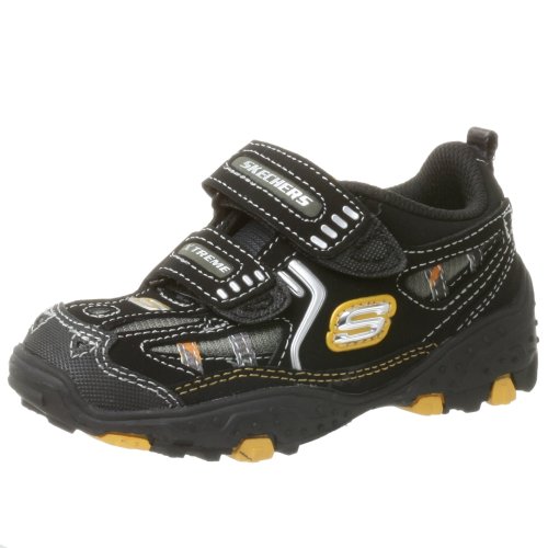 Skechers Toddler Boys' Annex - Commando Double Strap Sneaker Black - 91680N