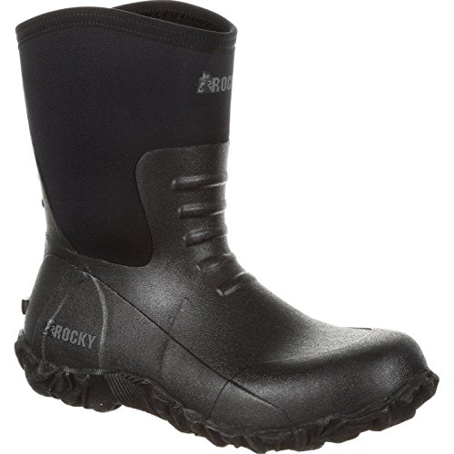 Rocky Core Chore Black Rubber Outdoor Boot