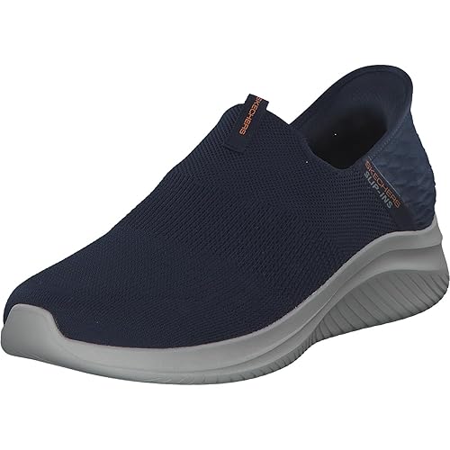 Skechers Men's Ultra Flex 3.0 Smooth Step Hands Free Slip-ins Sneaker, Navy, 15 Wide