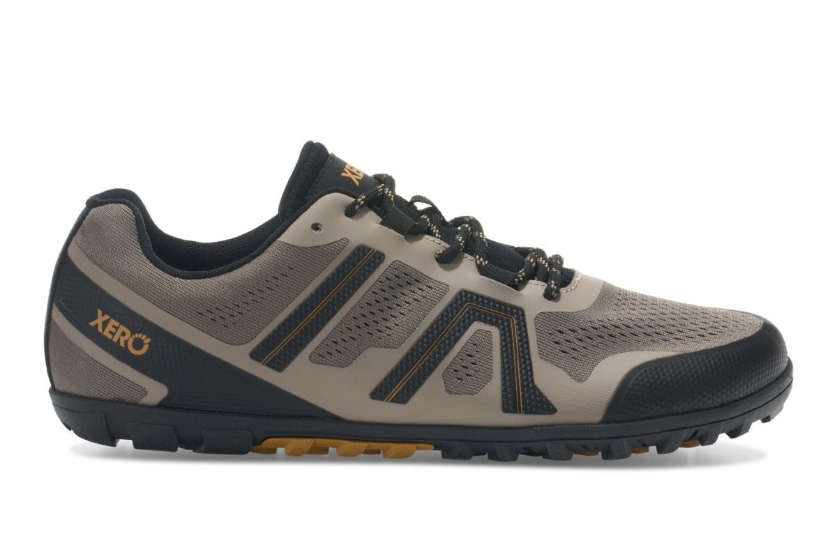 Xero Shoes Men's Mesa Trail II Barefoot Running Shoes Fallen Rock/Black - MEM-FKBK