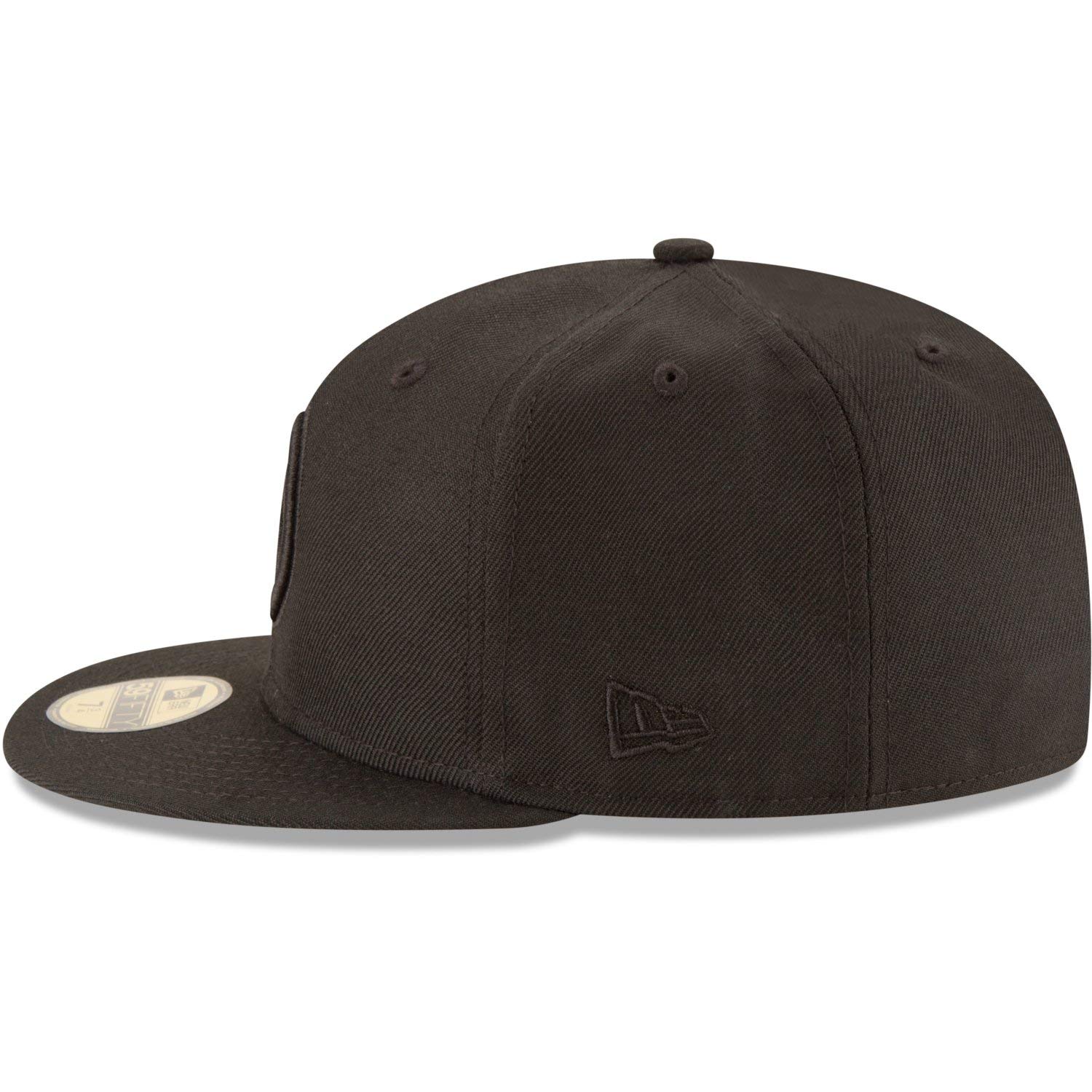 New Era Men's Pittsburgh Steelers Black on Black 59FIFTY Fitted Hat