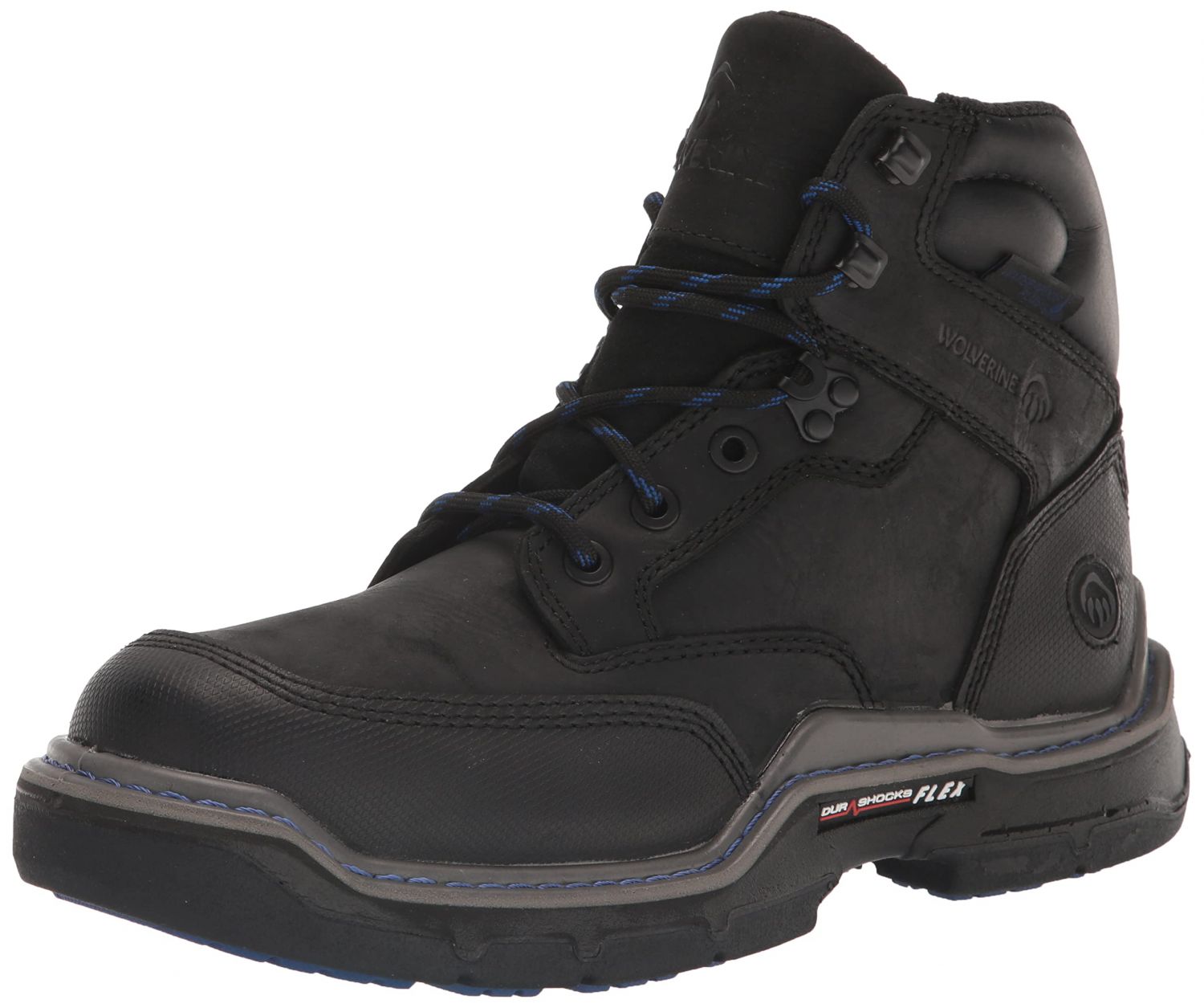 WOLVERINE Men's Raider DuraShocks Heavy Duty CarbonMax 6" Construction Boot