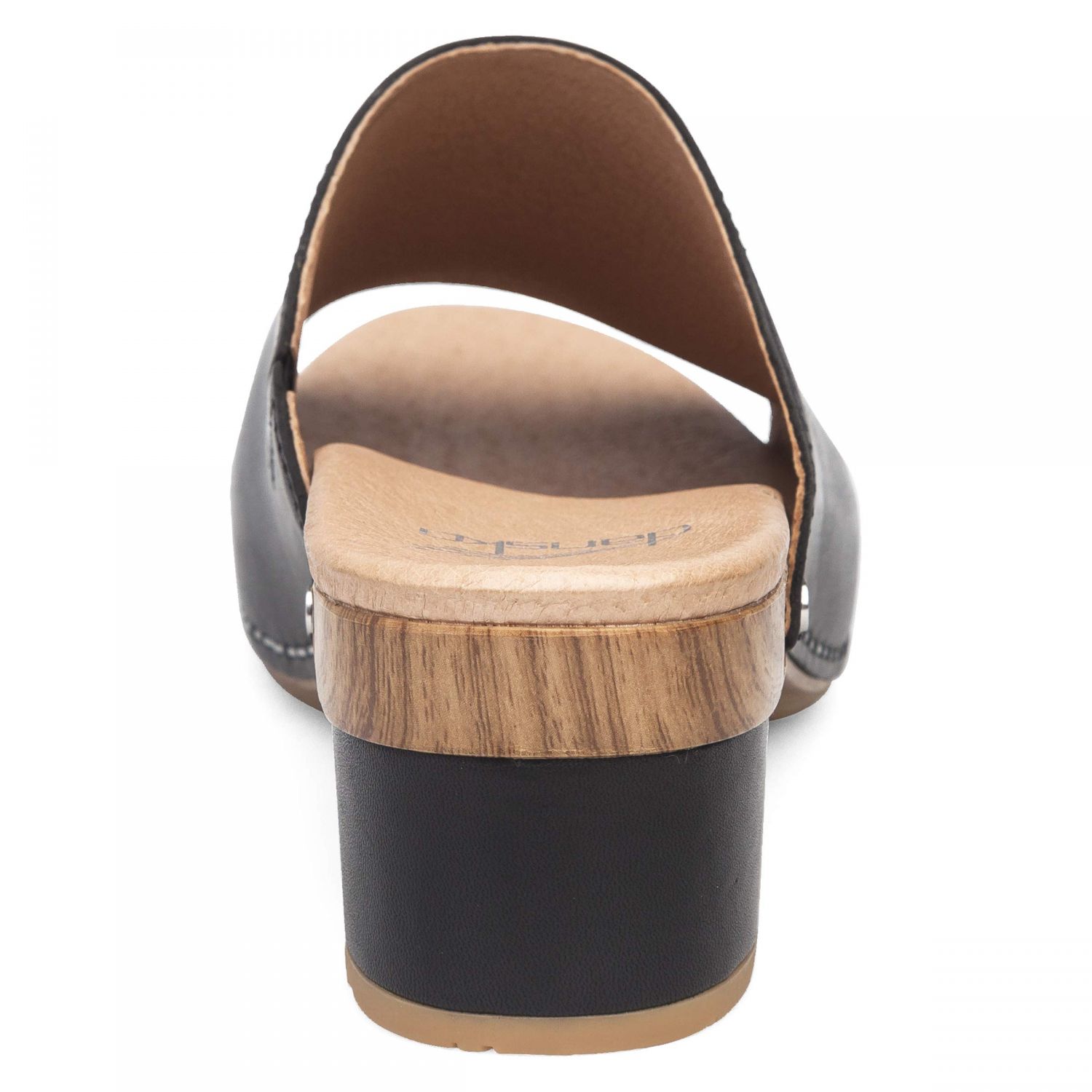 dansko Women's Vienna Slide Sandal, Black Full Grain, 41 M EU (10.5-11 US)