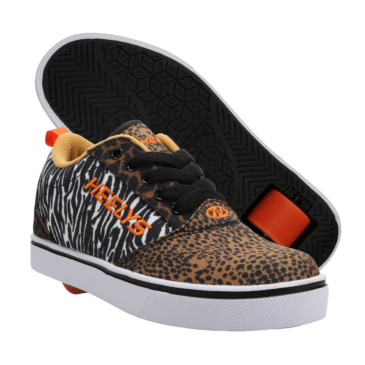 Heelys Unisex Kids' Pro 20 Prints Black/White/Cashew - HE100896H-BKWHCW