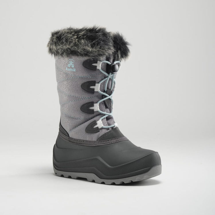 Kamik Little Kid's Snowangel Winter Boot Charcoal - NF8442-CH2