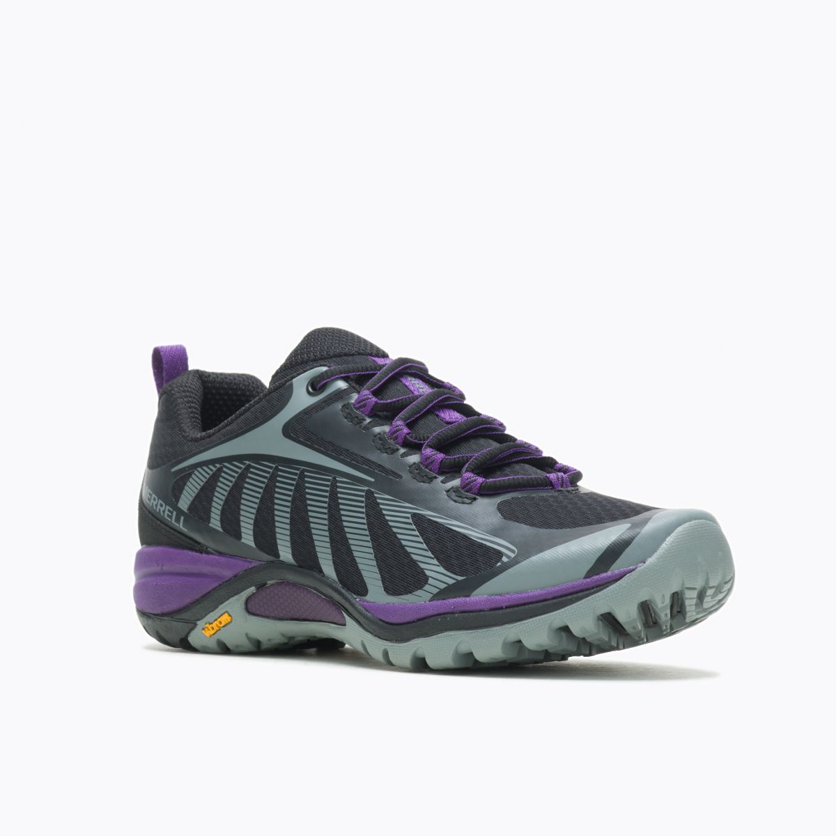 Merrell Women's Siren Edge 3 Wide Hiking Shoe Black/Acai - J034438W