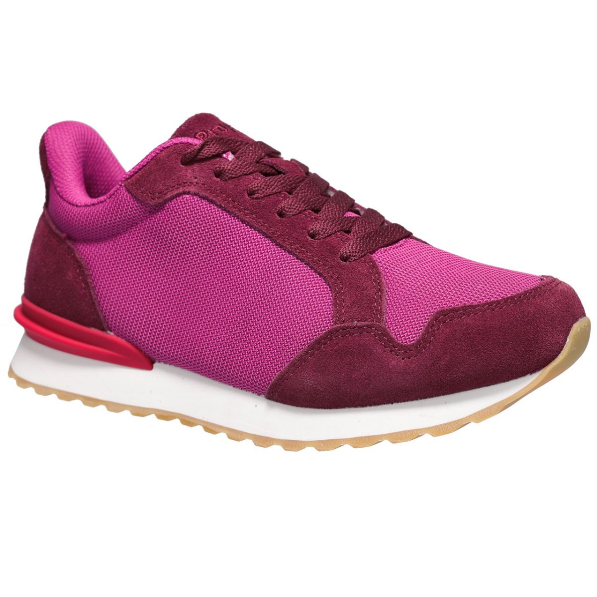 Propet Women's Shirley Step-In Sneaker Fuchsia/Port - WAA402MFPO