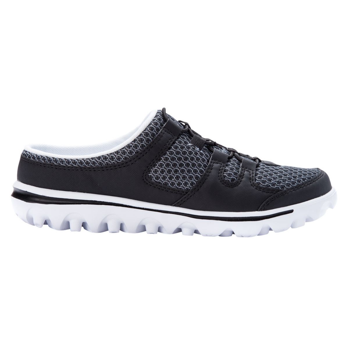 Propet Women's TravelActiv™ Slide Black/White - WST003MBLW