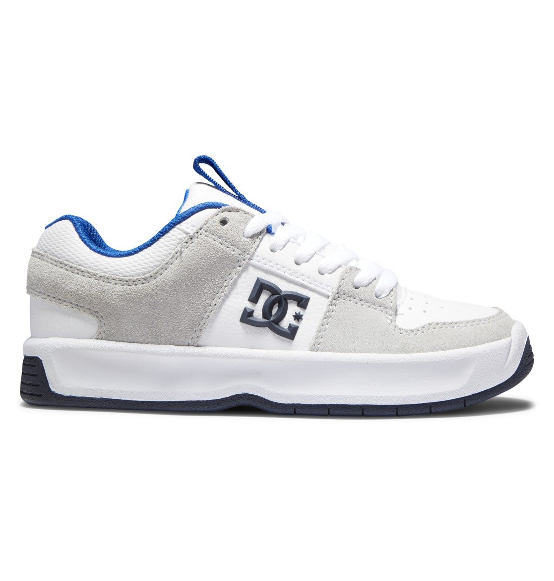 DC Shoes Unisex Kids' Lynx Zero Shoes Grey/White/Blue - ADBS100269-XSWB