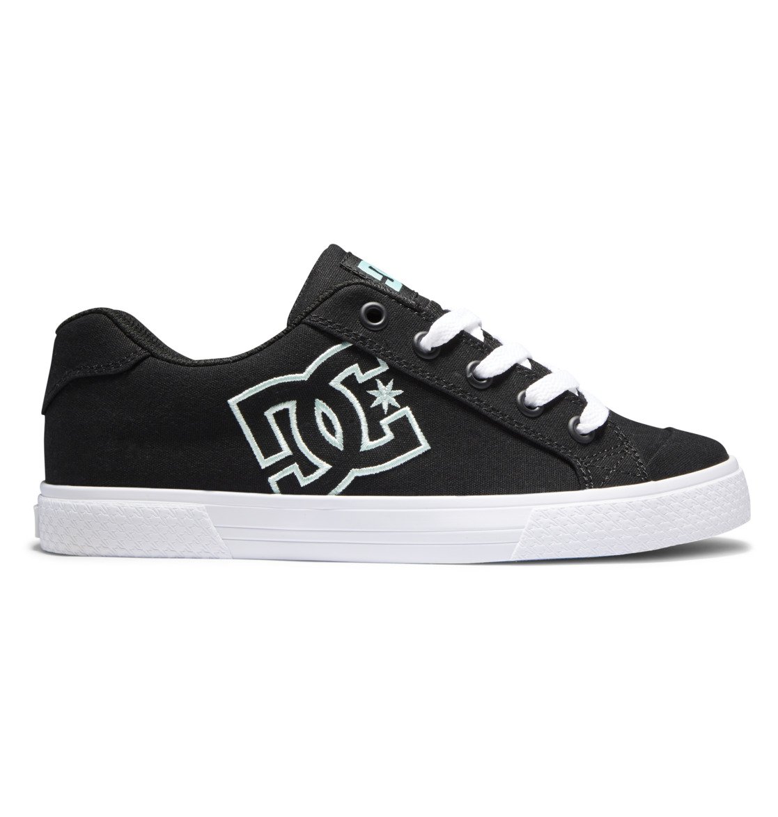 DC Shoes Women's Chelsea Shoes Black/Aqua - ADJS300243-BA2