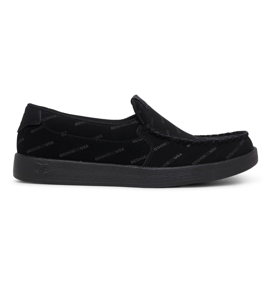DC Shoes Men's Villain Slip-On Shoes Black/Black - ADYS100567-BB2