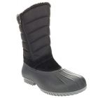 Propet Women's Illia Snow Boot Black Nylon/Suede - WBX035NBLK