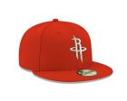 NBA Houston Rockets Men's Official 59FIFTY Fitted Cap, 7.25, Red