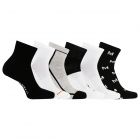 Merrell Unisex Recycled Cushion Ankle Socks Black Assorted (6 pairs) - MEA33695QBU2001