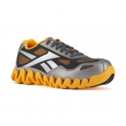 Reebok Work Women's Zig Pulse Composite Toe ESD Work Athletic Work Shoe Grey/Orange - RB322