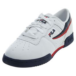 fila white navy red