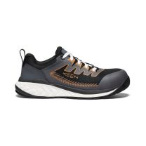 KEEN Utility Men's Arvada Carbon Fiber Toe Work Shoe  Black/Curry - 1027656