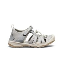 KEEN Big Kid's Moxie Closed Toe Casual Sandal Silver - 1018360