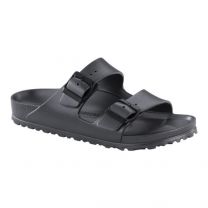 BIRKENSTOCK Women's Arizona Essentials EVA Sandal Metallic Anthracite (narrow width) - 1001498