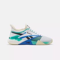 Reebok Women's Nano Court Shoes White/Weathered White/Unleashed Green - 100204811