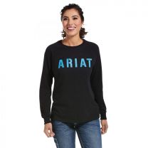 Ariat Women's Rebar Cotton Strong Block T-Shirt Black - 10033084