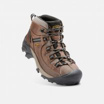 KEEN Men's Targhee II Mid Waterproof Hiking Boot Shitake/Brindle - 1008418