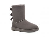 UGG Women's Bailey Bow II Boot Grey - 1016222-GRY