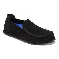 BIRKENSTOCK Men's Utti Slip-on Black Suede (regular width) - 1026153